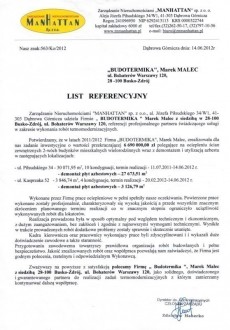 Referencje Budotermika