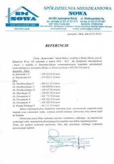 Referencje Budotermika