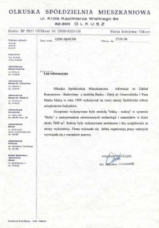 referencje-spoldzielnia-olkusz