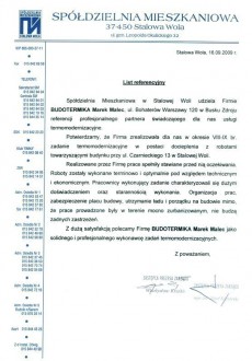 Referencje Budotermika